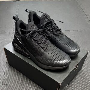 Nike Men's Air Max 270 Triple Black New